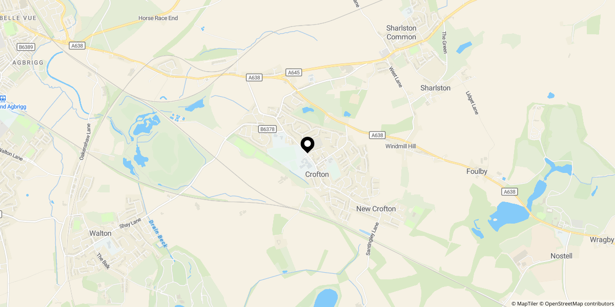 Approximate location of High Street, Crofton, Wakefield, WF4